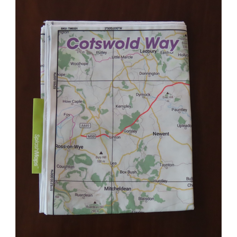 Splash Map of the Cotswolds including the Cotswold Way - Image 3